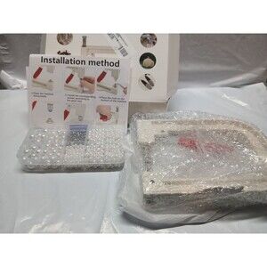 Pearl Handmade Setting Machine with White Pearl Beads Rivet Studs and Tools Hand